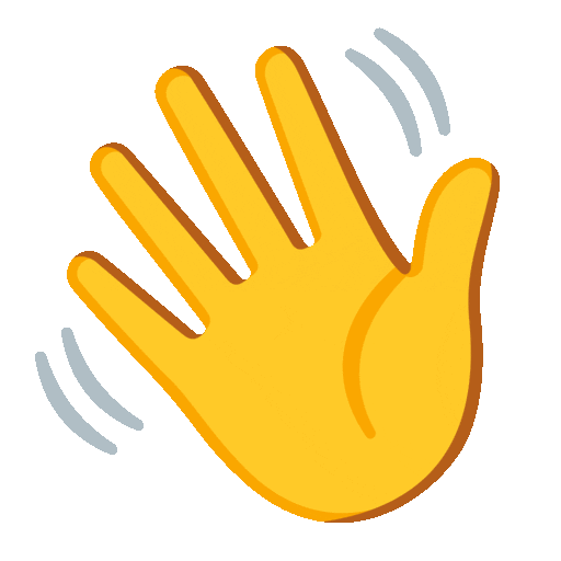 Waving hand