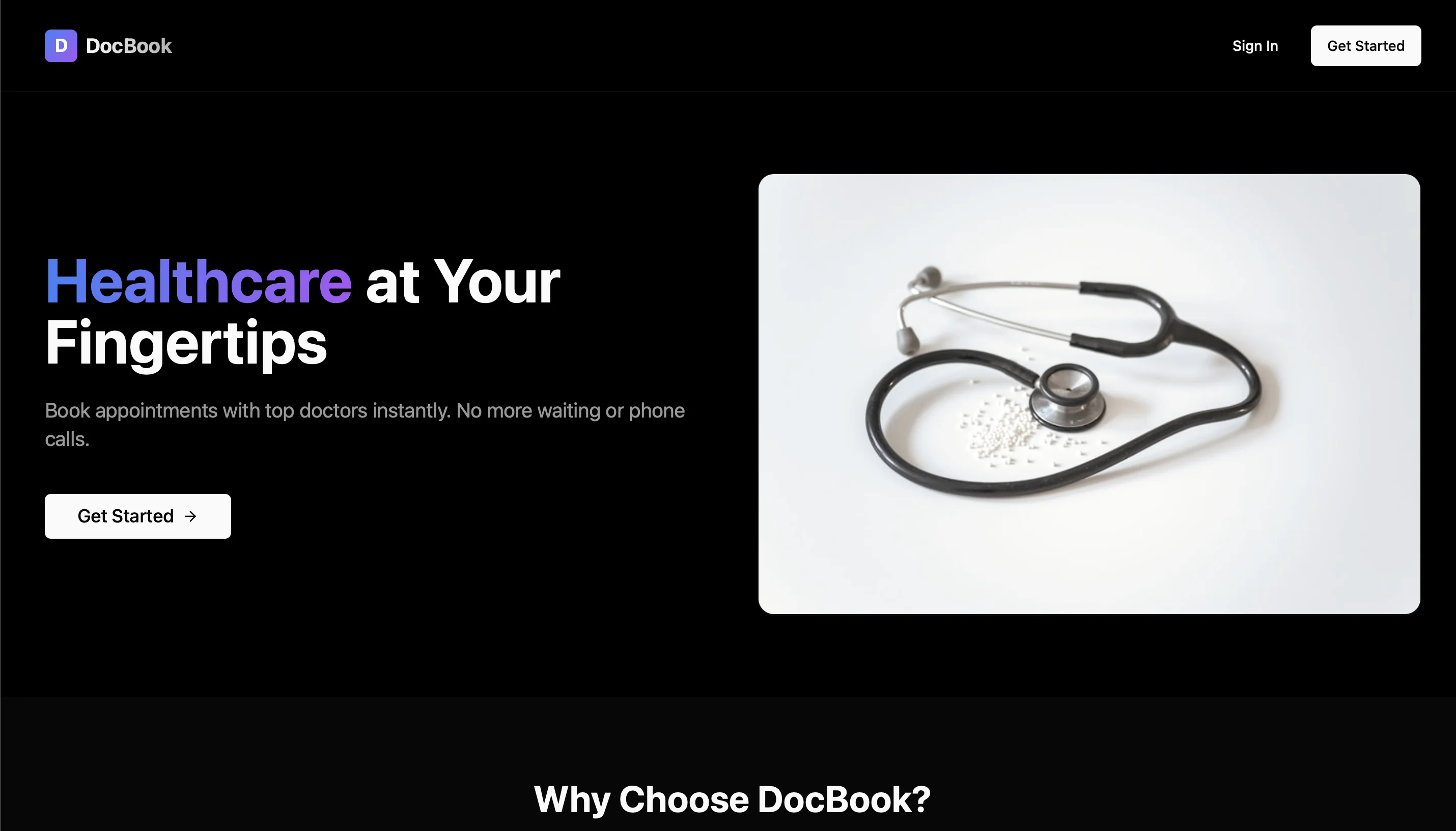DocBook Screenshot
